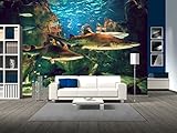 wall26 Wall Muralシリーズ 自己接着式壁紙 大型 66"x96" WMR-WP-X-DA16-66x24x4
