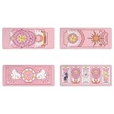 XINGYUNSHI カードキャプターさくら 木之本桜 マウスパッド 大型 おしゃれ 周辺 グッズ 滑り止め マウス用パッド キーボードパッド デスクマット ズ オフィス 自宅兼用 (H,800*300*3mm)
