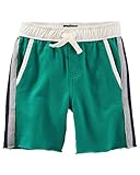 OshKosh B ' gosh Boy 'sグリーンFrench Terry Shorts カラー: グリーン
