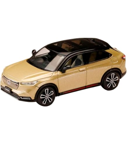 Amazon | HJ43 1/43 ホンダ VEZEL 純正オプション装着車 サンドカーキ