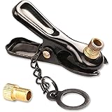 自転車バルブ （2個セット） バルブコンバーター 自転車用空気入れ （英式→米式） バルブ変換アダプター 自転車タイヤ ノズル 口金 鉄 補修部品