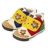 MIKIHOUSE(ミキハウス) Hello！プッチー セカンドべビーシューズ (日本製) １４cm,マルチ（87）