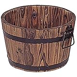 木製丸型プランター 小 29φ×19cm
