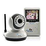 Billfet ベビーモニター Wireless 2.4 GHz Digital Video Baby Monitor Rechargeable with Night Vision and 2.4" 