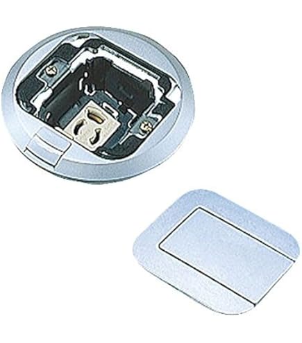 インナー(フロア)コンセント　パナソニック　NE35519 1個 NE35519 インナーコンセントスクエア90 Panasonic(パナソニック