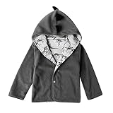 New Winter Spring Autumn Long - Sleeved Hooded Jacket -2T