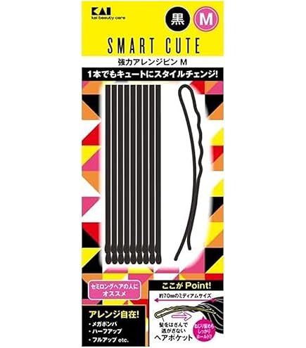 Amazon | 貝印(KAI) スマートキュート(SmartCute) すべらないヘアピン
