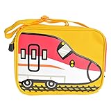 (ターンオーバー)Turnover キッズ ショルダーバッグ トレイン ショルダー 斜めがけ K-630 電車 新幹線 ベビー キッズ 入学 入園 通園 (RED)