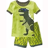 キッズ パジャマ ベビー ルームウェア 子供服　男の子 上下セット アニマル 春 秋 冬 恐竜柄 プリント 寝巻き ボーイズ 半袖 パジャマ ルームウェア 半袖パジャマ 寝間着 上下セット ショート 