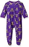 幼児NBA Lakers Sleepwear All Over Print Zip Upカバーオール パープル