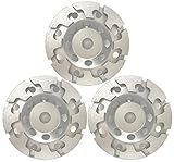 3枚セット 外径100mm (４インチ) ダイヤモンド研磨ホイール 乾式 ダブルカップ 取付穴径15mm プロ仕様 実績豊富！ (3)