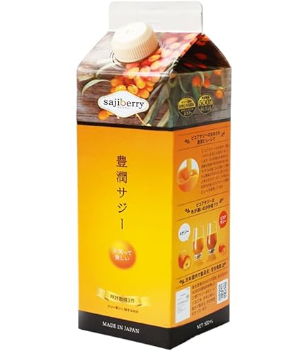 Amazon.co.jp: 豊潤サジー 1000ml サジージュース【紙パックタイプ