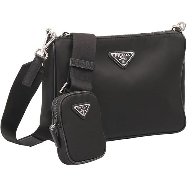 PRADA - プラダ PRADA レザー ハンド バッグ 鞄 黒 ブラック ●241008 PRADA プラダ バッグ ハンドバッグ 1BG443 レディース S/CUIR