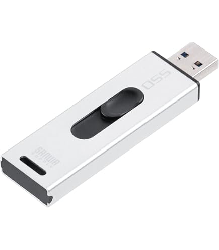 Amazon | サンワダイレクト SSD 外付け 1TB USB3.2 Gen2 ポータブル