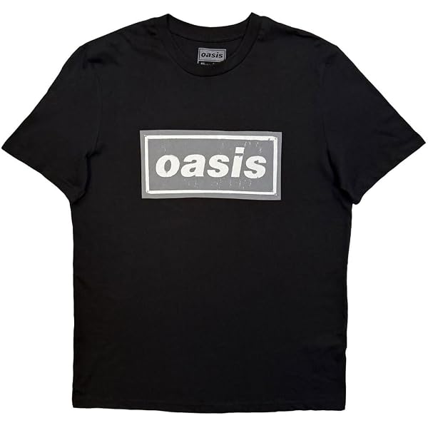 Amazon | Oasis Live 25 Elliptical Band Logo T Shirt Size S