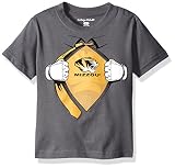 NCAA幼児用半袖Super Hero Tee イエロー