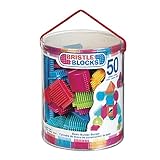 Bristle Block 50 piece Basic builder bucket