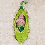 Cuby ベビー用着ぐるみ コスチューム 寝相アート（100日 記念写真/写真撮影用) 出産祝い (そらまめ)