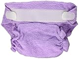 Imagine Baby Products Rayon From Bamboo Fitted Hook and Loop Diaper, Lilac by Imagine Baby Products