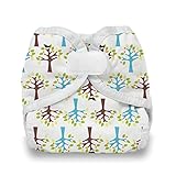 Thirsties Diaper Cover with Hook and Loop, Blackbird, X-Small by Thirsties