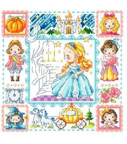 Amazon | クロスステッチキット/おとぎ話/21種類 (3220おとぎ話