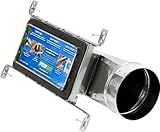Speedi-Boot SBH-484 EB 4-Inch Width by 8-Inch Length to 4-Inch Diameter Torpedo End Register Vent Bo