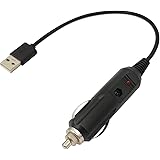 ZKTOOL メモリーバックアップ USB メモリーキーパー メモリセーバー シガレットライターコネクター アダプター バッテリー接続用 車ECU緊急電源 バッテリー交換工具