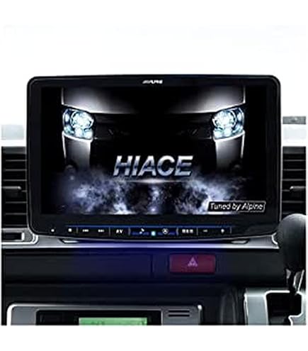 アルパイン(ALPINE) ハイエース専用11インチカーナビ フローティング 
