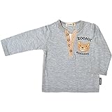 2017年 春物 ZOOMIC ズーミック ミジンボーダー アップリケ 長袖Ｔシャツ グレー◇90cm