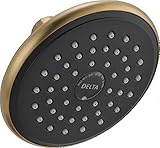 Delta Faucet RP51305CZ Universal Showering Components, Touch-Clean Raincan Showerhead, Champagne Bro