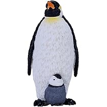 Amazon.co.jp: Mojo 海洋動物フィギュア 皇帝ペンギンと赤ちゃん