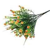 MIOIM かすみ草 造花 カスミソウ ブーケ 飾り 観賞植物 グリーン 花束 ブーケ インテリア ウェディング パーティー 撮影