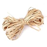 Perfk ガーデニング　ひも　園芸用資材　木材　ファイバー　ファイバー　　ラフィア　　100グラム