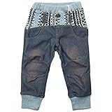 《秋冬春対応》 CHILD CHAMP(チャイルド チャンプ) ネイティブ切り替えストレッチカラーデニム長丈パンツ 130cm/GY NO.C-271068