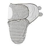 KingKingming コットン新生児ベビーバッグタオル 赤ちゃんアンチウェイクラップ 赤ちゃんの毛布 ベビー用寝袋 新生児のハグ