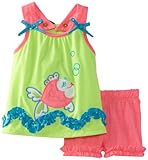Rare Editionsベビーベビー女の子新生児ショートセット カラー: グリーン