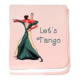 CafePress – Let 's Tango – スーパーソフトベビー毛布、新生児おくるみ ピンク 07714271556832E