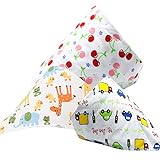 [Jiyaru] 3枚セットベビービブ三角 9色よだれかけ プレゼント前掛け コットン 柔らか 出産祝い