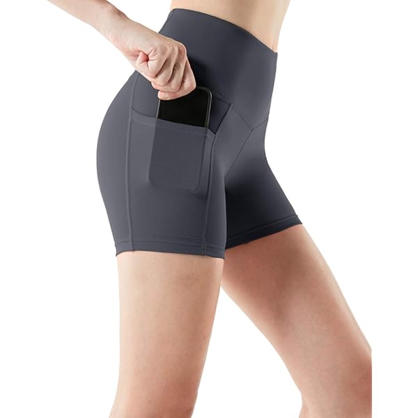 Waist Reebok Bike Shorts With Pockets Reebok Shorts Women
