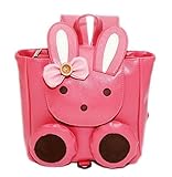 CXYP　キッズ 　赤ちゃん　子供　リュック サック 　防水　カワイイ　クマ　ウサギ　デイパック 　キッズバック 　 入園 　保育園　幼稚園　遠足　PU　１～4歳 (ウサギ)