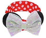 Nice Days（ナイス　ディズ） 　ベビーヘアバンド　可愛い蝶結び　兎耳ヘアクリップ ヘアアクセサリー　 (ホワイト)