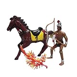 Moldel FiguresインディアンTribes The Best Wild Westカウボーイ西部地域Toys