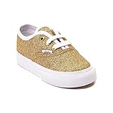 Vans (バンズ)Toddler Authentic Glitter Skate Shoe Gold 靴 スケートシューズ 10 [並行輸入品]