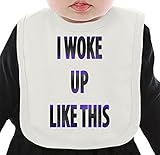 I Woke Up Like This ネクタイを有する有機ビブ Medium