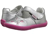 [ペディペド] pediped Antoinette Grip n Go (Toddler) フラットシューズ Silver 23 (US 7 Toddler)(14cm) - M [並行輸入品]