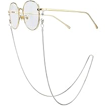 Amazon.co.jp: 【金アレ対応】ステンレス メガネチェーン メガネ