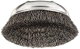 Weiler Crimped Wireカップブラシ6 " 6600 RPM Coarse 5 / 8 " - 11 Arbor