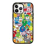 CASETiFY インパクトケース iPhone 13 Pro Max - Fun Friends By Jon Burgerman - クリア ブラック
