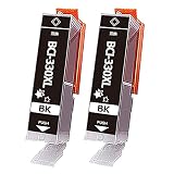 キャノン 用 BCI-330 BCI-330BK BCI-330XLBK 互換インクカートリッジ ブラック 大容量 2本セット 残量表示 個別包装 キャノン 331 330 互換 インク 対応機種： PIXUS TS8530 TS8630