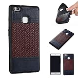 NEXCURIO Huawei P9 Lite ケース 衝撃防止 【強化ガラス液晶保護フィルム贈呈】 TPUソフトシリコンケース 保護シェル 超薄型 最軽量 ファーウェイP9ライトP9Lite用 携帯